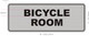 BICYCLE ROOM  Sign