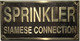 Signage  Cast Aluminum  - cast bronze color/cast brass color