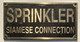 Cast Aluminum  - cast bronze color/cast brass color Signage