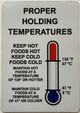 Restaurant Fridge Proper Holding Temperature Safety