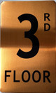 3rd Floor  Sign