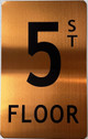 5th Floor  Sign