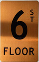 6TH Floor  Signage