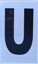 Apartment Number  - Letter U