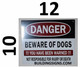 Danger Beware of Dog You Have Been Warned