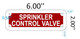 SIGN SPRINKLER CONTROL VALVE