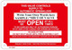 Shut Off Valve - This Valve Controls Supply to Automatic, Fire Sprinkler Sign