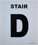 Stair D Sign-Grand Canyon Line