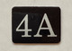 Mailbox Number Unit 4A