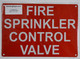 FIRE DEPT SIGN