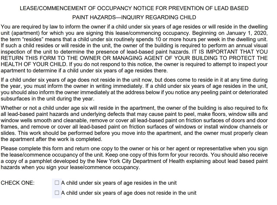 Lease Rider Form.pdf hpd free forms to download