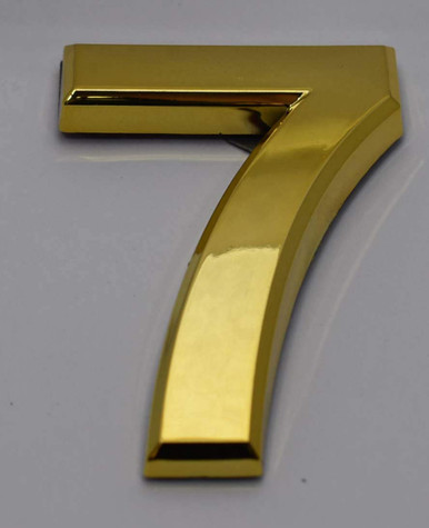 Apartment Number Sign/Mailbox Number Sign, Door Number Sign. Number 7 ...