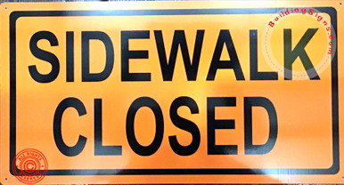 USAストリート看板 SIDEWALK 36