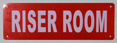 Riser Room Sign