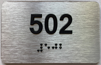 Apartment number 502 sign -Unit Number 502 sign / Suite 502 sign ...