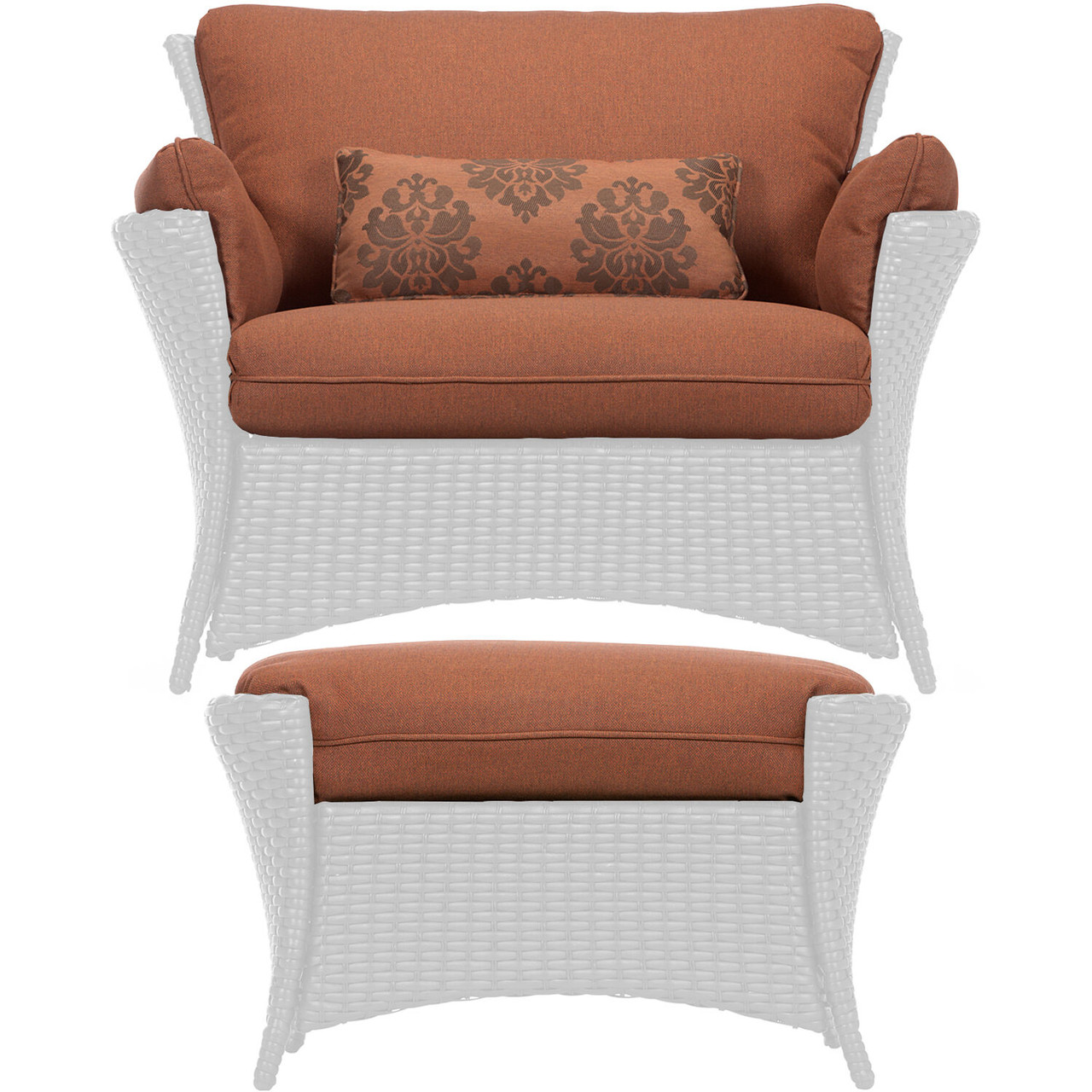 Cushion Set for Strathmere Outdoor Recliners - Hanover Home