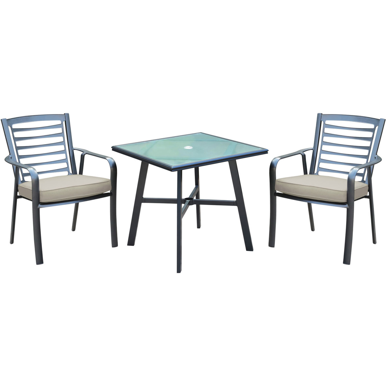 bistro set glass top