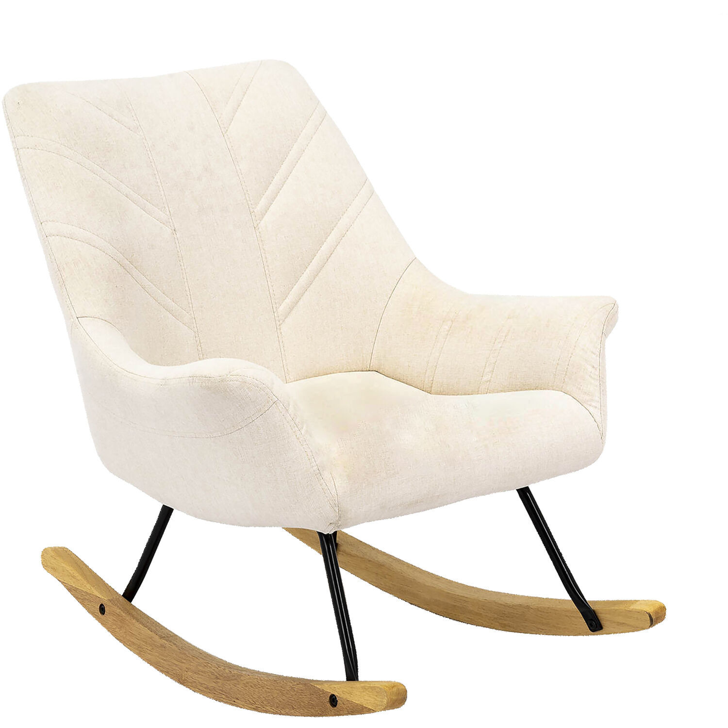 Hanover Nara Rocking Chair with Rubberwood Rocker Rails - Hanover Home