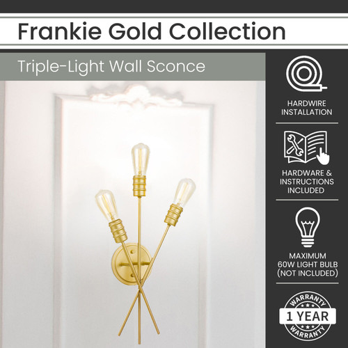 Frankie Wall Sconce
3-Light