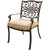 Monaco 7-Piece Patio Dining Set in Natural Oat with 4 Dining Chairs, 2 Swivel Rockers, and a 40" x 68" Tile-Top Table