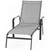 Foxhill 3-Piece All-Weather Commercial-Grade Aluminum Chaise Lounge Chair Set with 22" Square Slat-Top Table