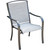 Foxhill All-Weather Commercial-Grade Aluminum Dining Chair with Sunbrella Sling Fabric