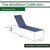 Windham Adjustable Sling Chaise