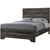 Hanover Bramble Hill 5-Piece Bedroom Furniture Set with King-Size Bed Frame in Weathered Gray Finish