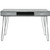 Hanover Kallen 47-In. Desk in Gray with Hairpin Legs