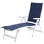 Everson Padded Sling Folding Chaise Lounge