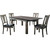 Drexel 5-Piece Dining Set with 4 Cushioned Chairs