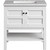 Hanover Manorville 31-In. Bathroom Vanity Set includes Sink, Countertop, and Pre-Assembled Cabinet w/ 2 Doors, Bottom Shelf, White