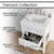 Tremont 24" Bathroom Vanity Cabinet, 1 Drawer and Bottom Shelf