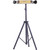 Hanover 35.4" Wide Electric Carbon Infrared Heat Lamp with Remote Control and Tripod Stand