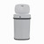 Hanover Home 13.2-Gallon (50-Liter) Hands-Free Steel Trash Can with Motion Sensor Lid in Fingerprint-Resistant White