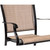 Fontana 7-Piece Outdoor Dining Set with 6 Sling Chairs and a 38-In. x 72-In. Cast-Top Table