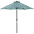 Hanover Lavallette Outdoor Table Umbrella in Blue, LAVALLETTEUMB-B