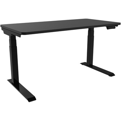 Hanover 55-In. Assembled Electric Sit or Stand Desk with Adjustable and Programmable Heights