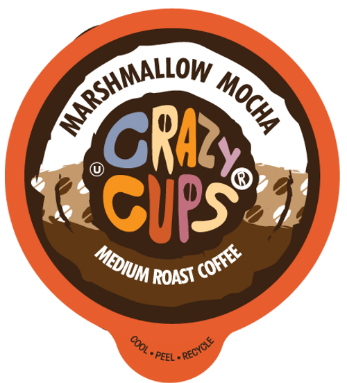 Marshmallow Mocha Flavored Coffee by Crazy Cups