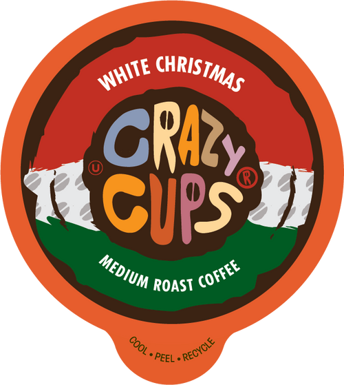 White Christmas Flavored Coffee by Crazy Cups