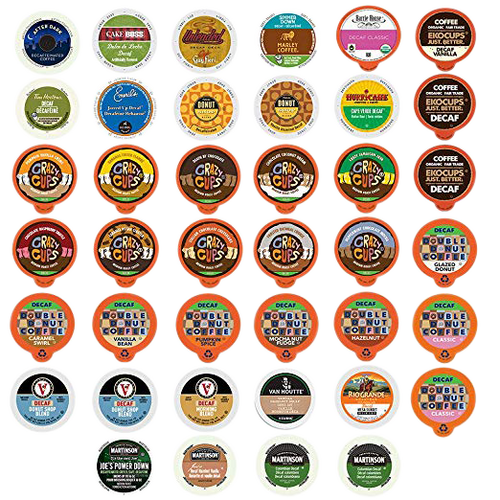 Decaf Coffee Single Serve Cups for the Keurig K Cups 1.0 and 2.0 Brewer, 40 Count