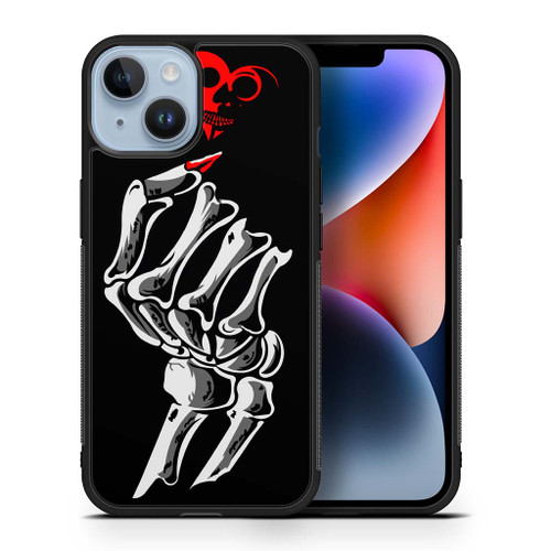Skeleton Hand Love iPhone 14 Case Maydistore