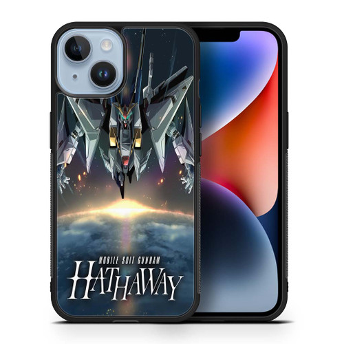 Mobile Suit Gundam Hathaway Poster iPhone 14 Case Maydistore