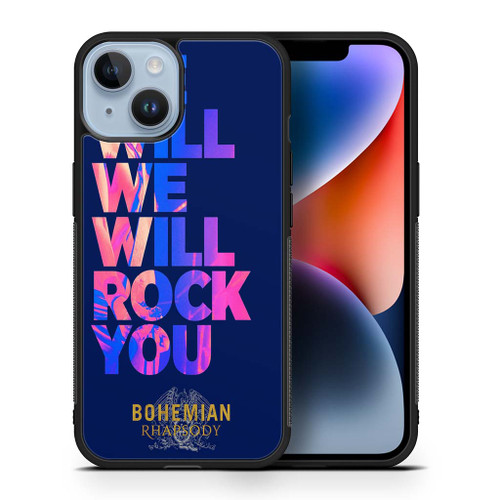 queen we will rock you iPhone 14 Case Maydistore