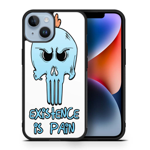 Rick and Morty X Mr Meeseeks Punisher iPhone 14 Case Maydistore