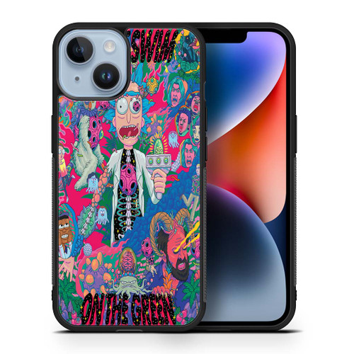 Rick Sanchez Vintage Trippy Retro iPhone 14 Case Maydistore