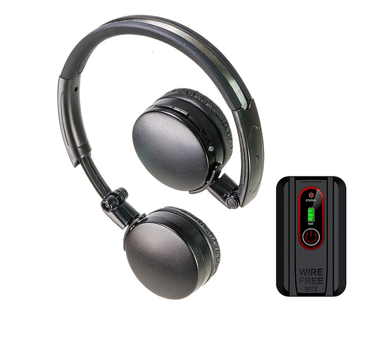 Wireless headphones & transmitter