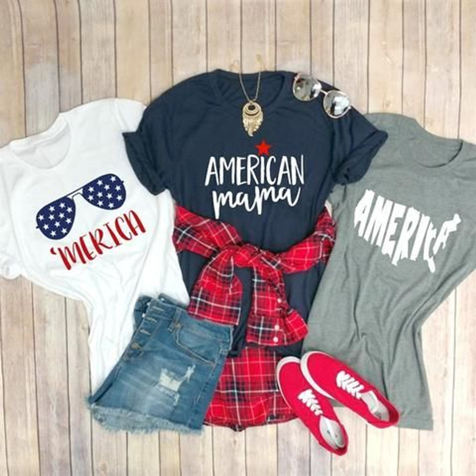 Tutorial: How to Make a 4th of July T-Shirt using Heat Transfer Vinyl 