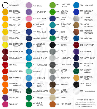 Oracal 651 Colour Chart _ Fold Out, Fan style or Flat style – stickitvinyl