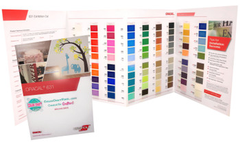 Oracal 631 Indoor Vinyl 8 Color Kit with Paint Mask